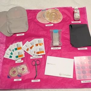 Fully supplied travel bag for ileostomy!